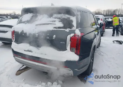 2023 Hyundai Palisade Calligraphy z USA, uszkodzony, nr VIN KM8R7DGE9PU636930